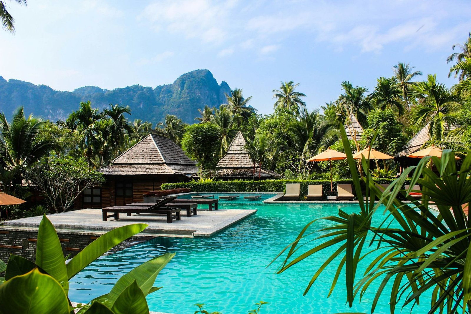 Private pool villa surrounded by tropical greenery in Bali